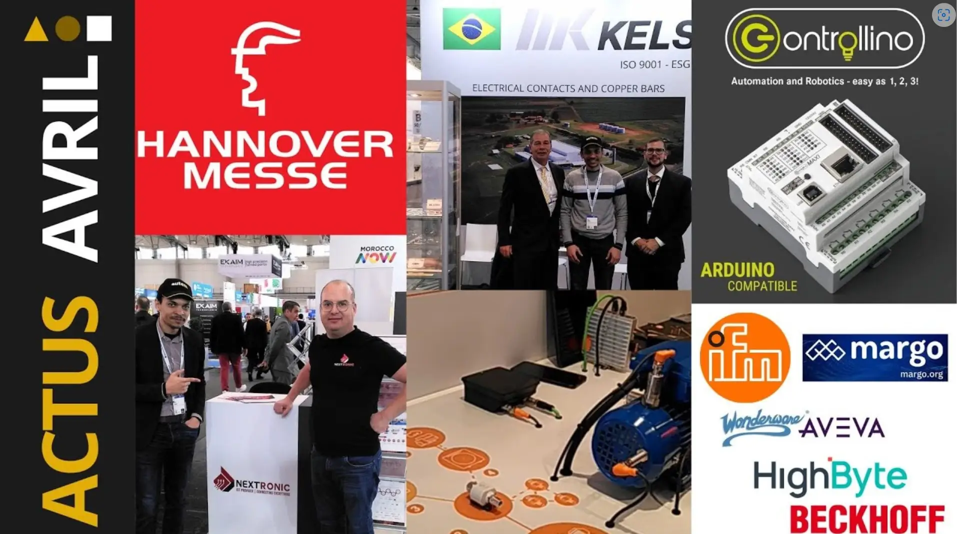 Actus n°11 - Le combat Hardware VS Software - Hannover Messe