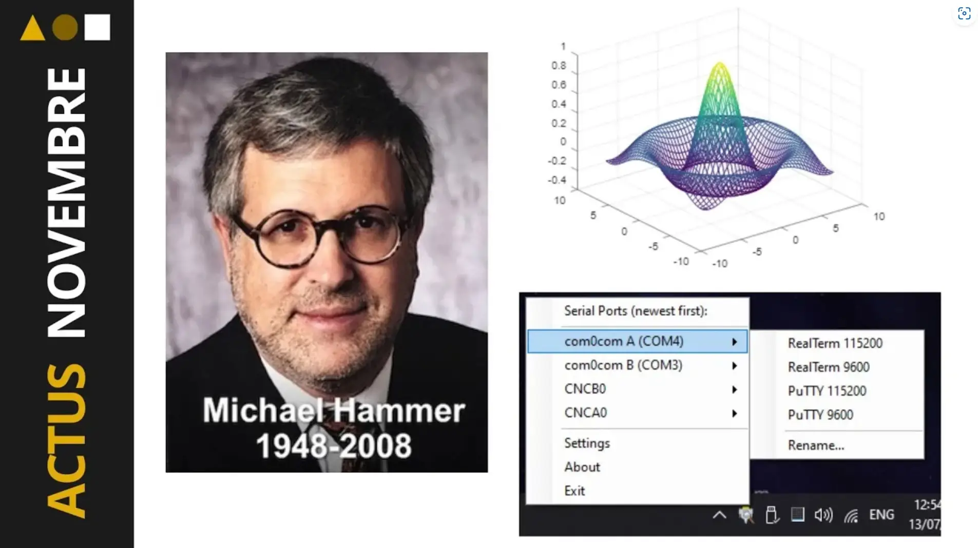 Actus n°6 - Digitalisation, Simulation, Protocoles Série | Autem